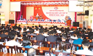 Toàn cảnh Đại hội Đảng bộ huyện Buôn Đôn