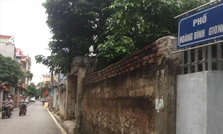 Con đường mang tên Hoàng Đình Giong. Ảnh: Duy Chiến