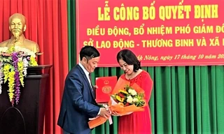 Phó Giám đốc Sở Lao động Đắk Nông được thôi việc theo nguyện vọng
