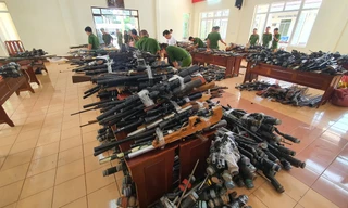 Công an Đắk Lắk thu hồi hơn 4.576 vũ khí các loại