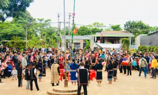 Lễ hội mừng lúa mới của đồng bào Xơ Đăng tại Đắk Lắk