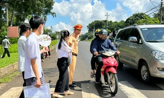 Các điểm 'nóng' thi tốt nghiệp ở Đắk Lắk được bảo vệ an toàn 