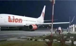 Máy bay Lion Air lại gặp tai nạn