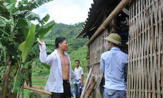 Cận cảnh lán trại của nghi phạm vụ thảm sát Yên Bái