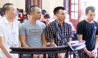 Các bị cáo tại phiên xét xử ngày 10/9