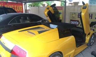 Siêu xe Lamborghini bị thu giữ