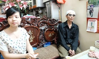 Chồng và con của bà Lương đau khổ trước sự ra đi bất ngờ của bà.