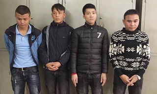 Bốn đối tượng tại cơ quan điều tra