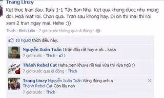 Người trẻ đăng đàn ‘ảo’ bình bóng đá