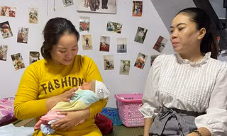 Bé trai sơ sinh bị bỏ rơi lúc rạng sáng
