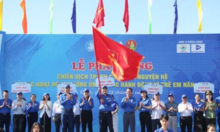 Thanh niên tình nguyện ra quân tại vùng sâu, vùng xa Bình Định