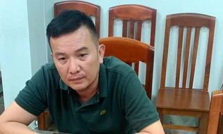 Đối tượng Trần Việt Hoàng bị bắt giữ. Ảnh Công an cung cấp