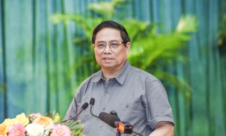 Thủ tướng Phạm Minh Chính làm việc với Ban Thường vụ Tỉnh ủy Bình Định