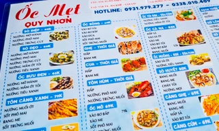 Làm rõ việc khách tố quán 'bán toàn ốc thối' ở Quy Nhơn 