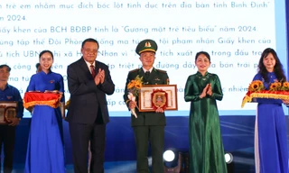 Tỉnh Đoàn Bình Định trao giải thưởng cao quý mang tên Anh hùng liệt sĩ Ngô Mây