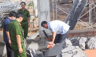 Tin mới vụ sập tường ở Bình Định khiến 5 người chết