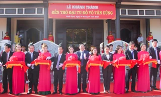 Khánh thành đền thờ một 'Tứ trụ đại thần' của triều Tây Sơn