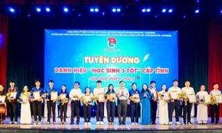 Tỉnh Đoàn Bình Định tuyên dương học sinh 3 tốt năm 2025