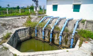 Trạm bơm hơn 37 tỷ đồng ở Bình Định vận hành được vài tháng rồi 'đắp chiếu'