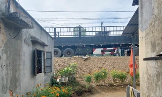 Nền đường cao hơn nhà dân đến 4m, Bình Định tiếp tục kiến nghị