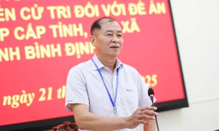 Giám đốc Sở Nội vụ Bình Định thông tin việc lấy ý kiến cử tri về đề án sắp xếp tỉnh