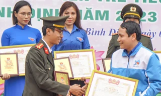 Tỉnh Đoàn Bình Định tuyên dương 18 gương đảng viên trẻ tiêu biểu