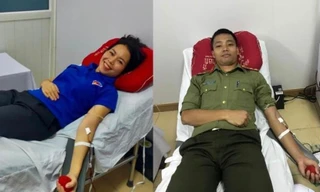 Vợ chồng cán bộ Đoàn vượt hơn chục km trong đêm hiến máu cứu bệnh nhân nguy kịch