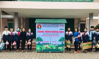 Nhiều công trình măng non chào mừng ngày thành lập Đội