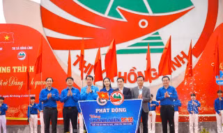 Sôi nổi Lễ khởi động Tháng Thanh niên năm 2025 tại Hà Tĩnh