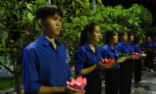 Thắp nến tri ân Anh hùng liệt sỹ Lý Tự Trọng