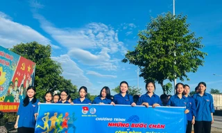 Tuổi trẻ Hà Tĩnh hưởng ứng chương trình 'Những bước chân vì cộng đồng'