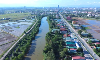 Hình hài thành phố Hà Tĩnh khi vươn mình ra phía biển 