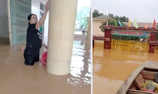 Nỗi lòng giáo viên vùng “rốn lũ”