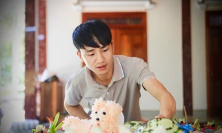 Chàng trai 9x làm mâm cỗ trung thu đẹp mắt, khách liên tục chốt đơn