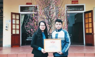 Nam sinh trả lại hơn 41 triệu đồng cho người đánh rơi