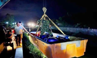 Tắm kênh Linh Cảm, nam sinh lớp 10 đuối nước