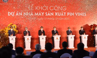 Chủ tịch nước dự lễ khởi công nhà máy sản xuất Pin VinES 4.000 tỷ đồng