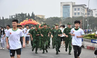Hơn 8.000 đoàn viên thanh niên tham gia chạy hưởng ứng chuyển đổi số