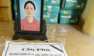 Tạm giữ gã chồng làm đám ma cho vợ đang sống