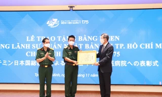 Nhật Bản tặng bằng khen cho Bệnh viện Quân y của Việt Nam