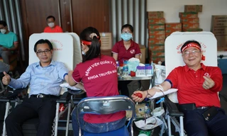 Chủ nhật Đỏ hướng tới kỷ lục mới về lượng máu tiếp nhận