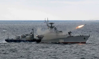 Chiến hạm Gromkiy của Hải quân Nga. (Ảnh: National Interest)