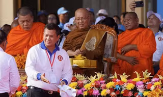 Ông Hun Manet đã được chỉ định là ứng viên thủ tướng tương lai của Campuchia. (Ảnh: Reuters)