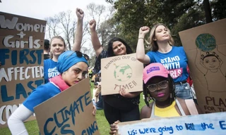 Nhóm hoạt động của vì quyền của các trẻ em gái ở Úc. (Ảnh: Plan International)