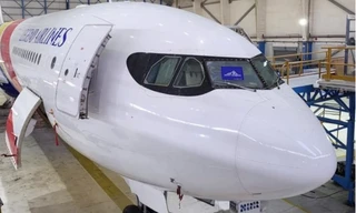 Chuyến bay bị giới chức Pháp chặn khi trên đường đến Nicaragua. (Ảnh: NDTV)