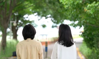 Eun Seo-Ran (phải) và Lee Eo-Rie đã sống cùng nhau 7 năm. (Ảnh: Al Jazeera)