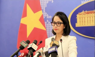 Người phát ngôn Bộ Ngoại giao Phạm Thu Hằng. (Ảnh: Mofa)