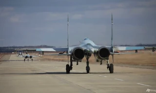 Một tiêm kích Su-30 của Nga. (Ảnh: AP)