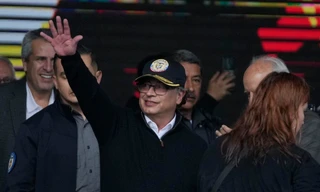 Tổng thống Colombia Gustavo Petro. (Ảnh: AP)