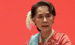 Bà Aung San Suu Kyi được xóa 5 tội danh. (Ảnh: Reuters)